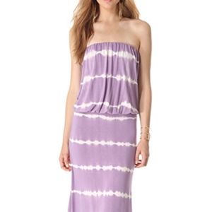 Sydney Lavender Plum Tie-Dye Jersey Maxi Dress